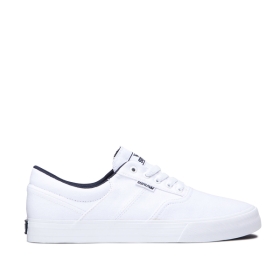 Supra Mens COBALT Low Top Shoes White/white | US-67687